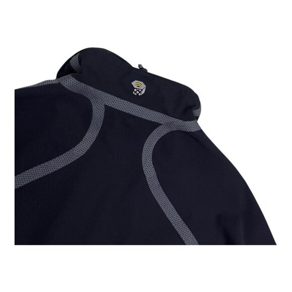 MOUNTAIN HARDWEAR Softshell Black Windbreaker Outdoor Jacket Womens Medium - Picture 6 of 8